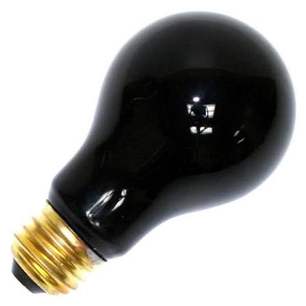Light bulbs - Incandescent - Black light incandescent