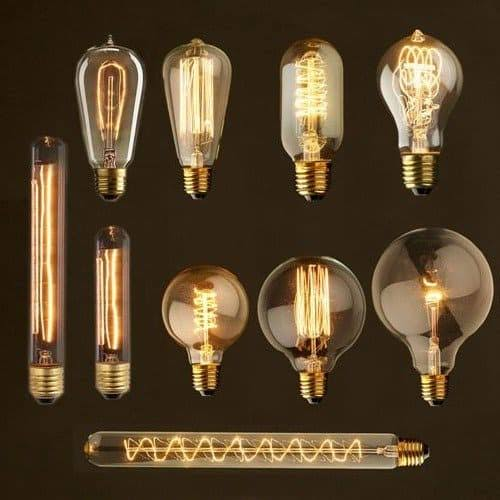 Light bulbs - Incandescent - Vintage