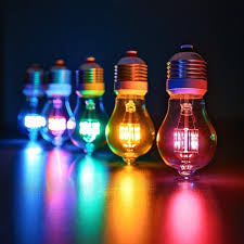 Light bulbs - Colored - Flourescent colored